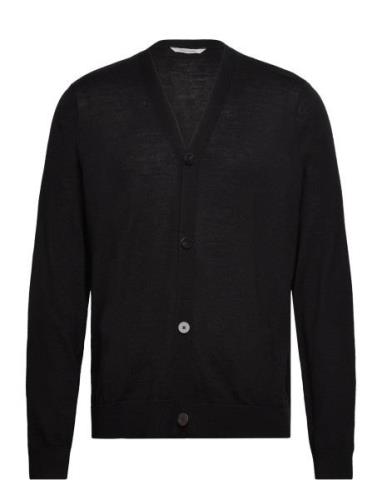 M. Merino Cardigan Black HOLZWEILER