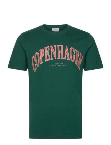 Copenhagen Heritage S/S Tee Green Lindbergh