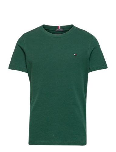 Essential Cotton Tee S/S Green Tommy Hilfiger