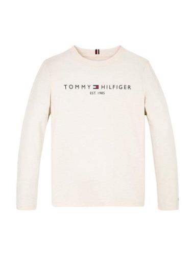 U Essential Tee L/S White Tommy Hilfiger