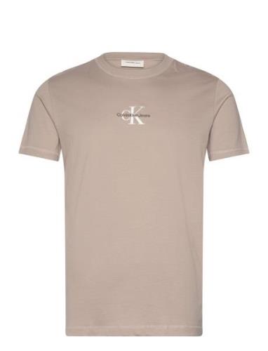 Monologo Tee Beige Calvin Klein Jeans