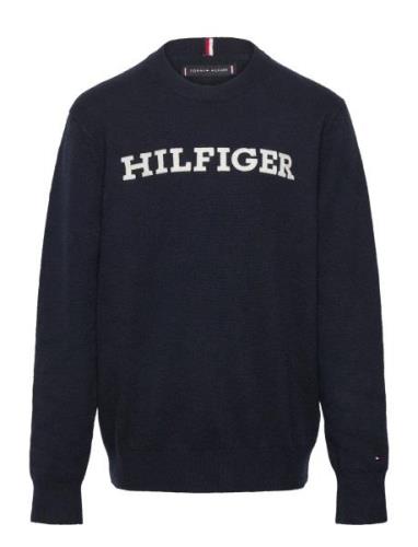 Monotype Regular Sweater Navy Tommy Hilfiger