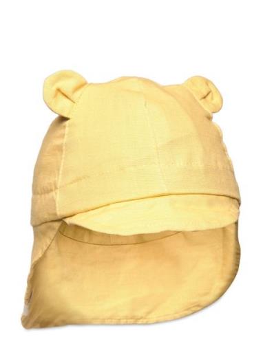 Gorm Linen Sun Hat Yellow Liewood