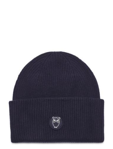 Big Rib Beanie - Rws Navy Knowledge Cotton Apparel