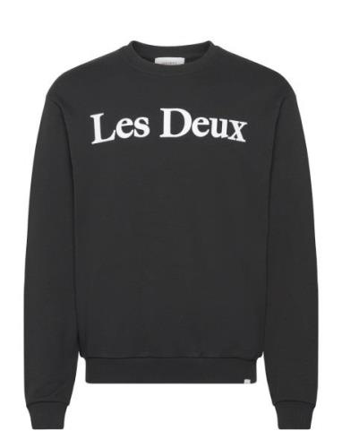 Charles Sweatshirt Black Les Deux