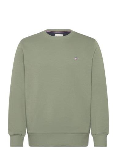 Reg Shield C-Neck Sweat Green GANT