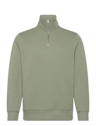 Reg Shield Half Zip Sweat Green GANT