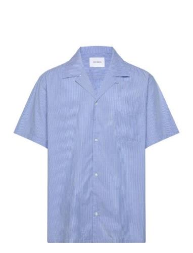 Lawson 2.0 Poplin Shirt Blue Les Deux