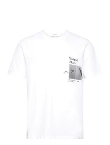 Newspaper T-Shirt White Les Deux