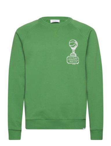 Tournament Sweatshirt Green Les Deux