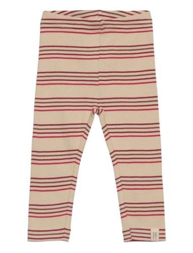 Legging Modal Multi Striped Red Petit Piao