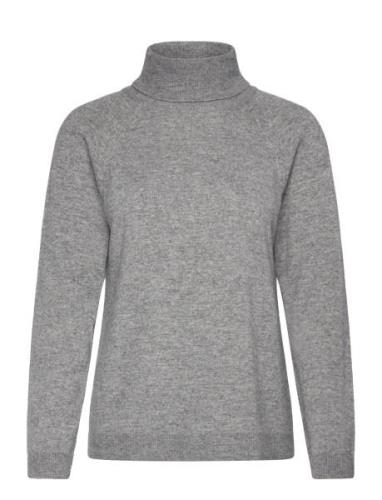 Turtle Neck Sweater Grey United Colors Of Benetton