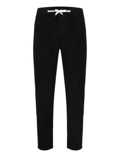 Cropped Corduroy Pants Black Lindbergh