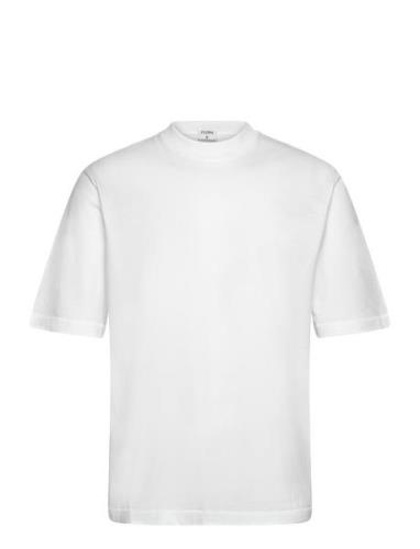 Mock Neck Cotton Tee White Filippa K