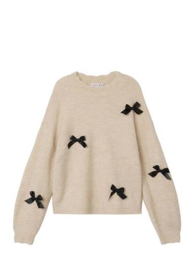 Nkfnegana Ls Knit Beige Name It