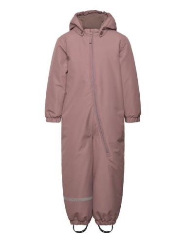 Snow Suit Solid Pink Mikk-line