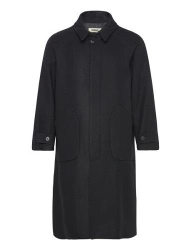 Wbbergt Wool Coat Black Woodbird