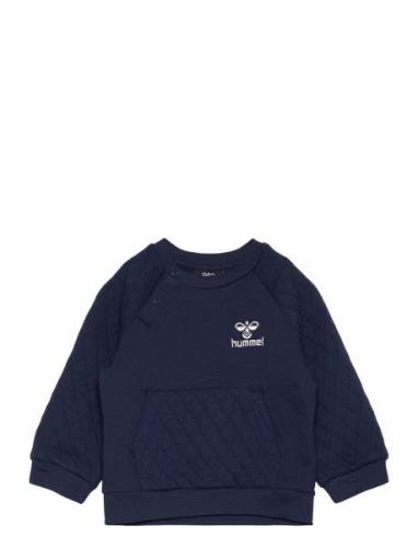 Hmlosvaldo Sweatshirt Navy Hummel