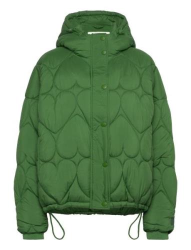 Prisca Short Puffer Green Fabienne Chapot