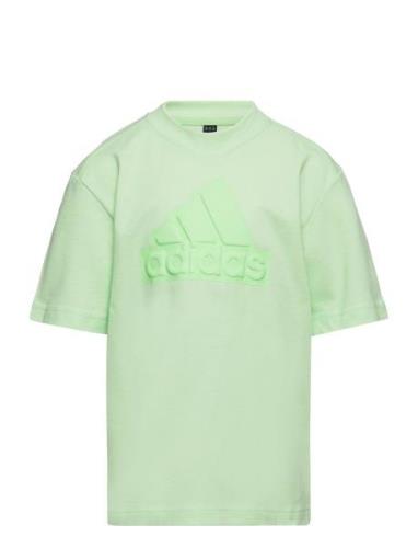 U Fi Logo T Green Adidas Performance