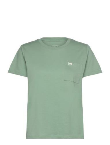 Ss Pocket Tee Green Lee Jeans