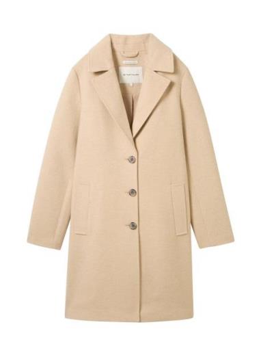 Long Coat Beige Tom Tailor