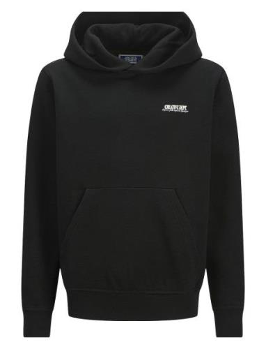 Jorroxbury Back Sweat Hood Ln Jnr Black Jack & J S