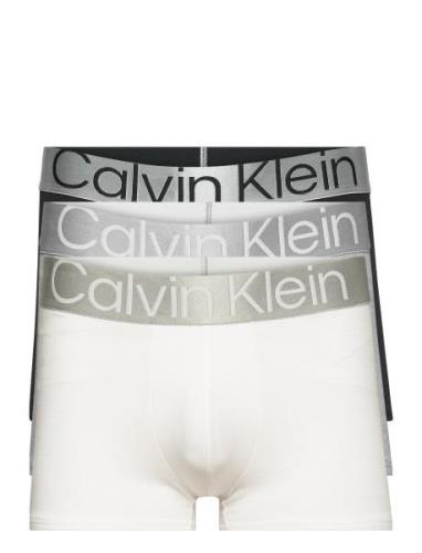 Trunk 3Pk White Calvin Klein