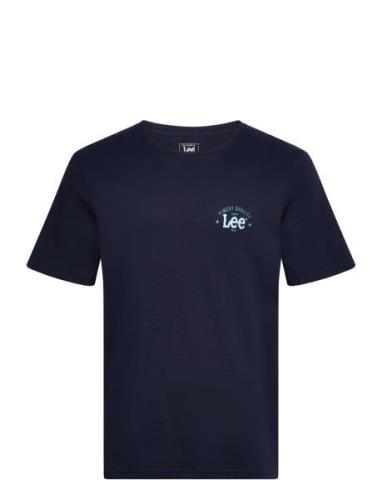 Big Logo Tee Navy Lee Jeans