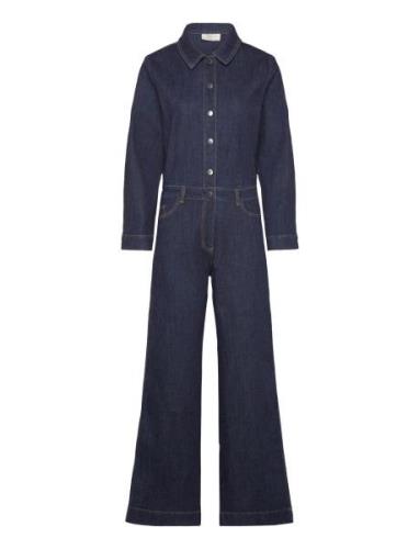 Fqfiloy-Jumpsuit Navy FREE/QUENT