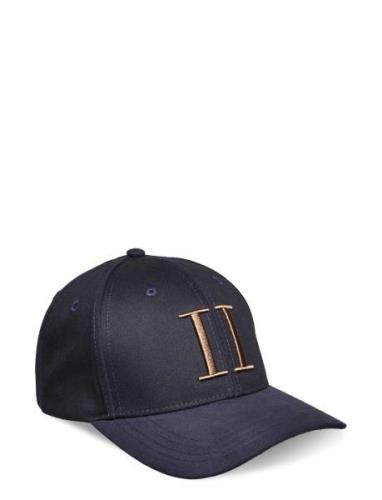 Baseball Cap Suede Ii Navy Les Deux