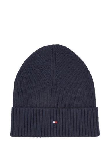 Th Flag Pima Cotton Beanie Navy Tommy Hilfiger