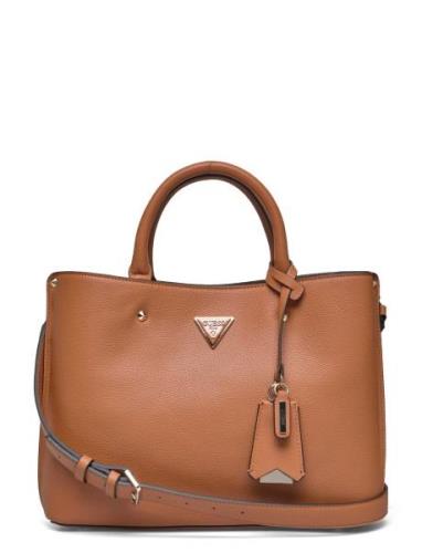 Meridian Girlfriend Satchel Brown GUESS