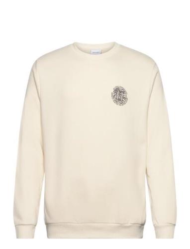 Globe Sweatshirt Cream Les Deux