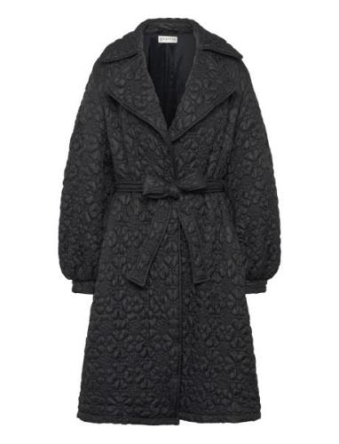 289 Eden Coat Black Ida Sjöstedt