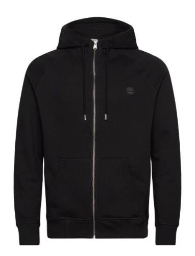 Exeter River Brushed Back Full Zip Hoodie Black/Pavement Black Timberl...