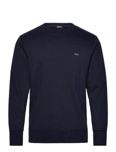 Mens Pullover Sweatshirt Navy Denham