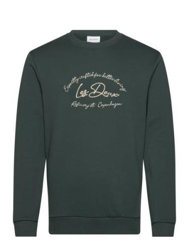 Camden Sweatshirt Green Les Deux