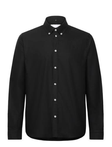 Konrad Oxford Shirt - Seasonal Black Les Deux