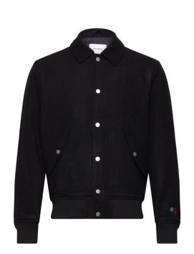 Rhett Varsity Jacket Black Les Deux