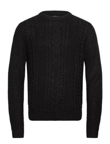 Jjcraig Knit Crew Neck Aw24 Black Jack & J S