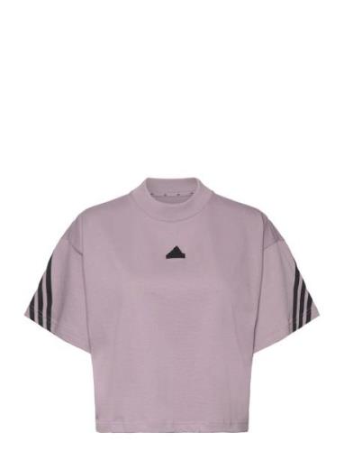 W Fi 3S Tee Purple Adidas Sportswear