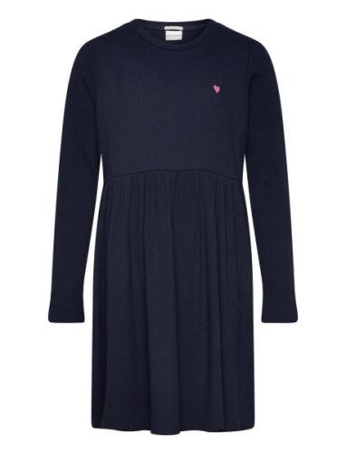 Rib Dress Navy Tom Tailor