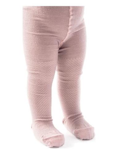 Wool Tights, Powder Pink Smallstuff