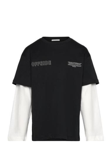 Over D 2 In 1 Longsleeve Black Tom Tailor