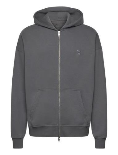 Anf Mens Sweatshirts Grey Abercrombie & Fitch