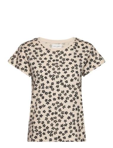 Top Nell T Shirt Beige Lindex