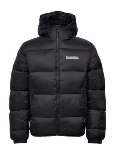 Suomi Hood Puffer Jacket Black Napapijri