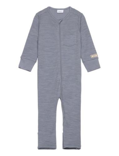 Nbmwyla Wo/Vi Ls Suit Blue Name It