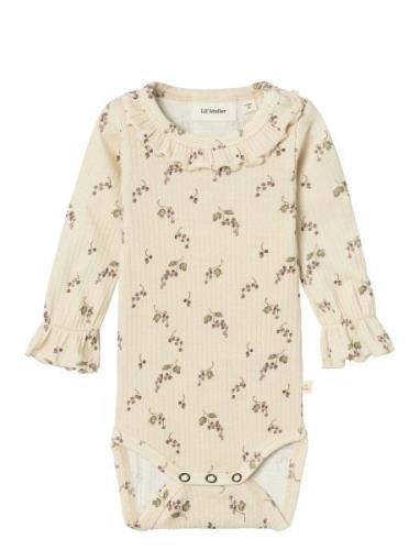 Nbfgio Bia Ls Slim Body Lil Patterned Lil'Atelier